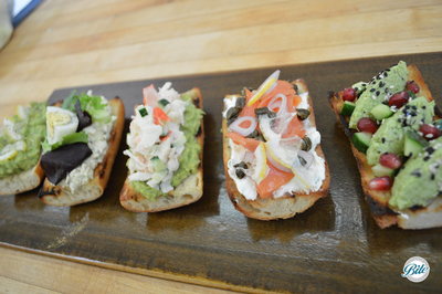 Assorted Tartines