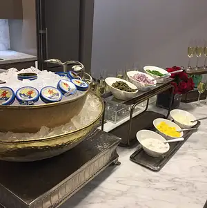 Caviar Bar with Champagne