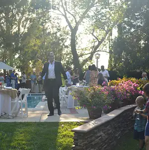 Guests in the Backyard