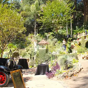 Vintage Car at Entrance